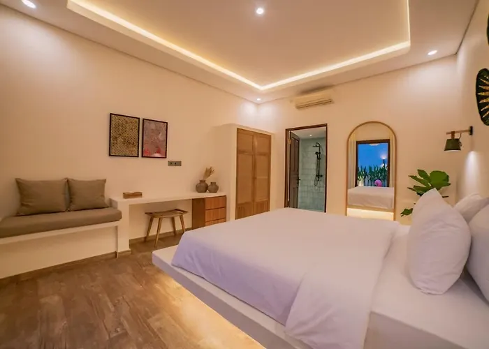 ヴィラ 3br W- Pool & Sun Loungers *